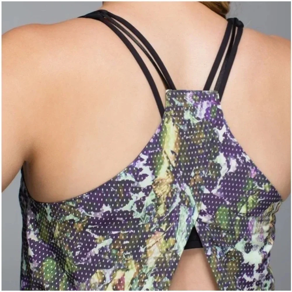 LULULEMON City Summer Dress Floral Sport Size 4